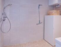 sink, indoor, wall, plumbing fixture, shower, bathtub, room, tap, design, bathroom accessory, scene, toilet